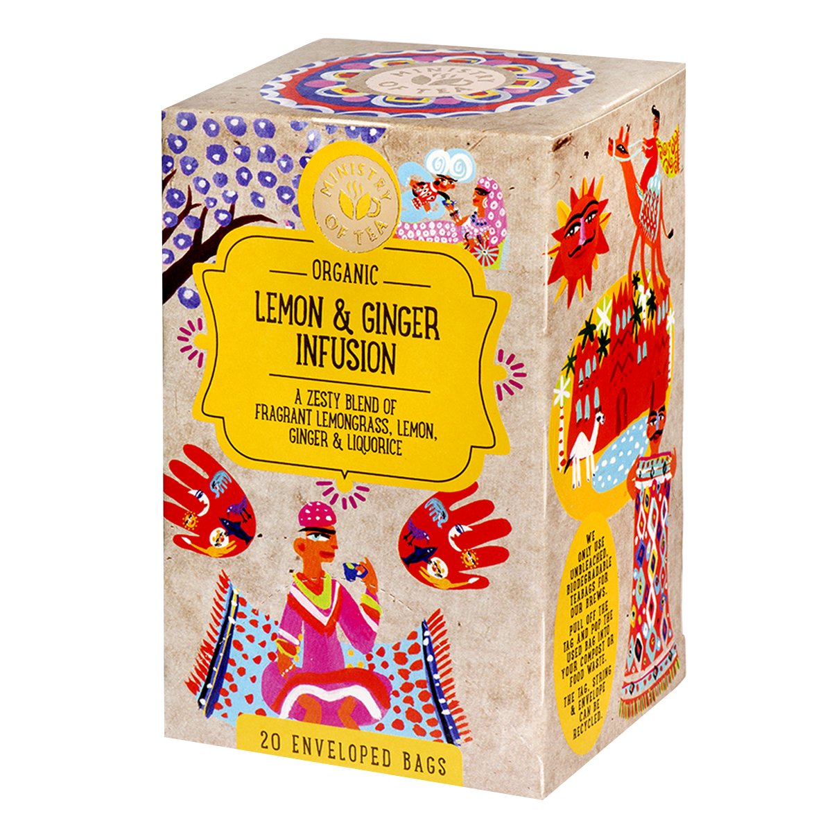 ELEPHANT Organic Lemon Ginger Infusion - Lakesidenaijafoods